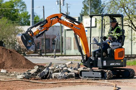 develon mini excavators|dx17z 7 mini excavator.